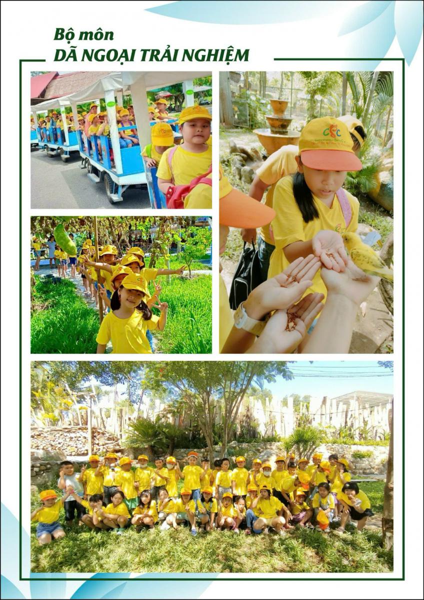 Lớp dã ngoại trải nghiệm CSC