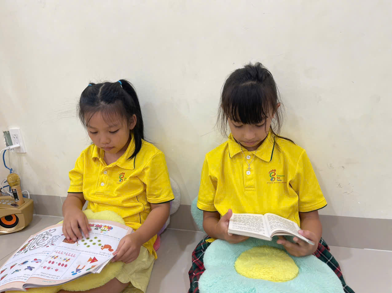 Lớp văn hóa đọc sách CSC trong chương trình trại hè và bán trú hè
